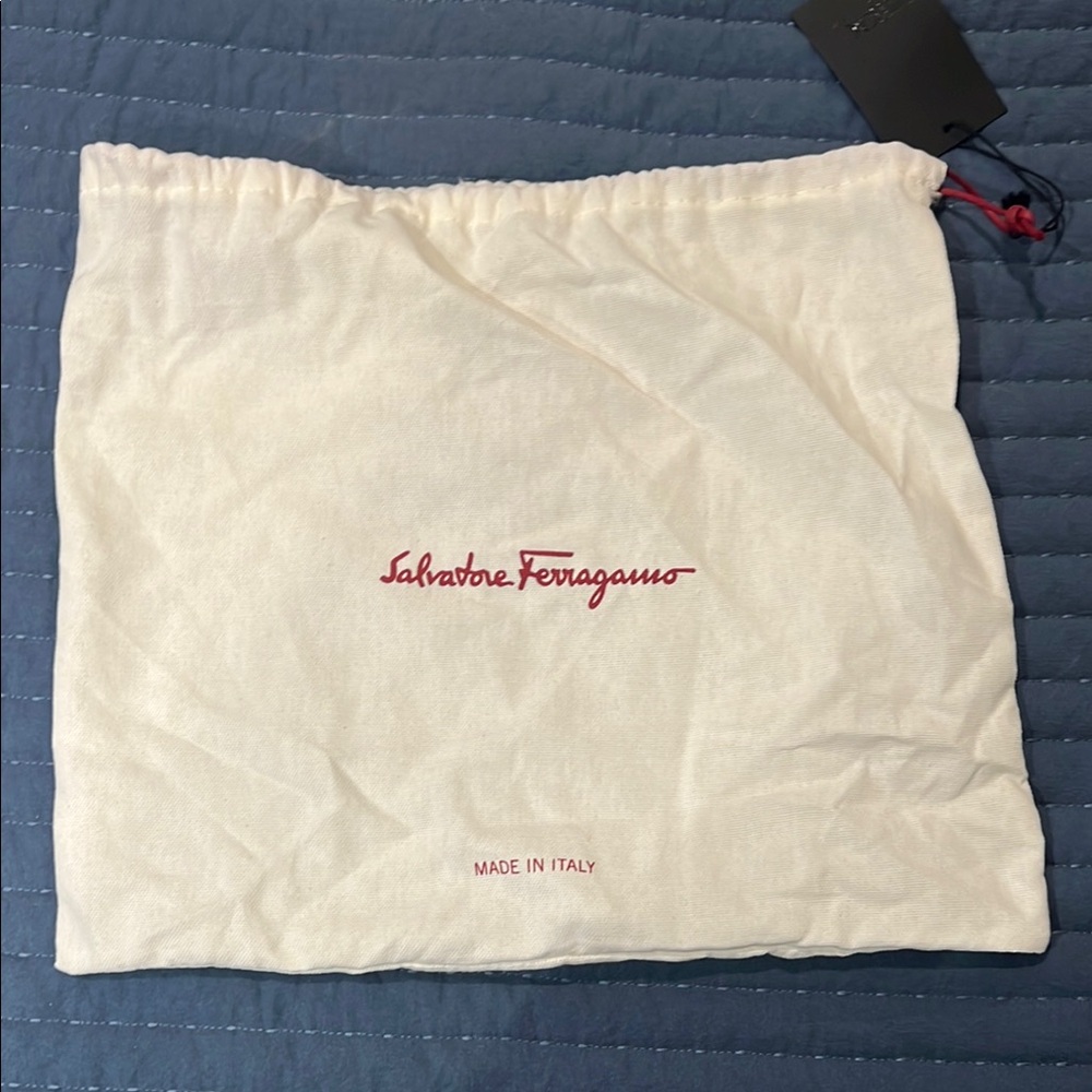 Salvatore Ferragamo Mini Baby Blue Leather Backpack - Picture 4 of 7